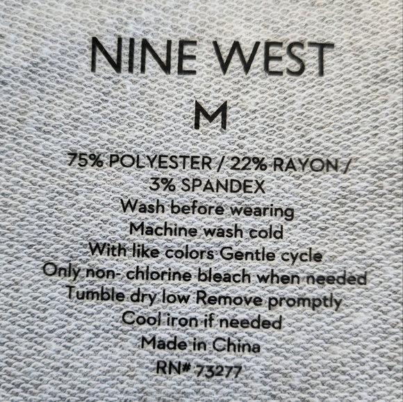 Nine West Gray Asymmetrical Sheath Dress size Medium - Picture 2 of 3